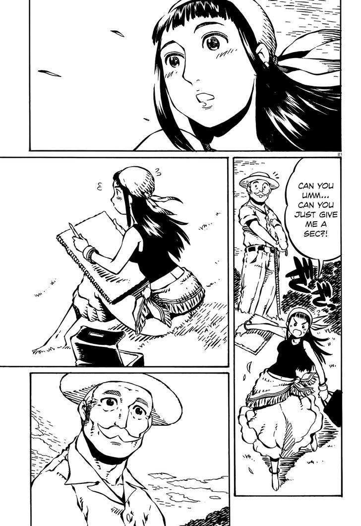 Takitakanosuke no Sanpo Jikan Chapter 17 page 21 - Chapter 17 : Painting of the Sea