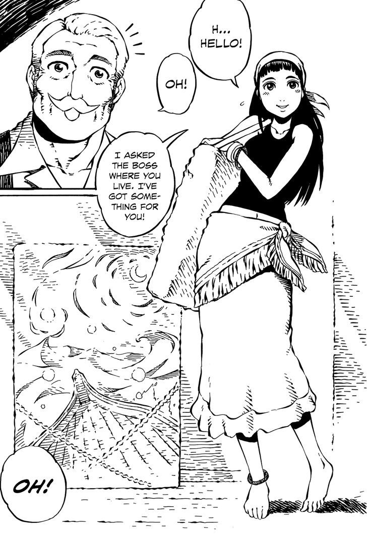 Takitakanosuke no Sanpo Jikan Chapter 17 page 3 - Chapter 17 : Painting of the Sea