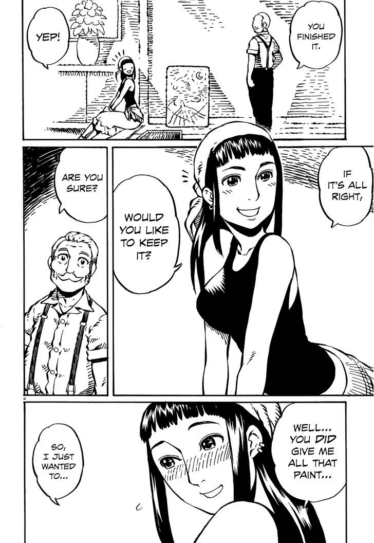 Takitakanosuke no Sanpo Jikan Chapter 17 page 4 - Chapter 17 : Painting of the Sea