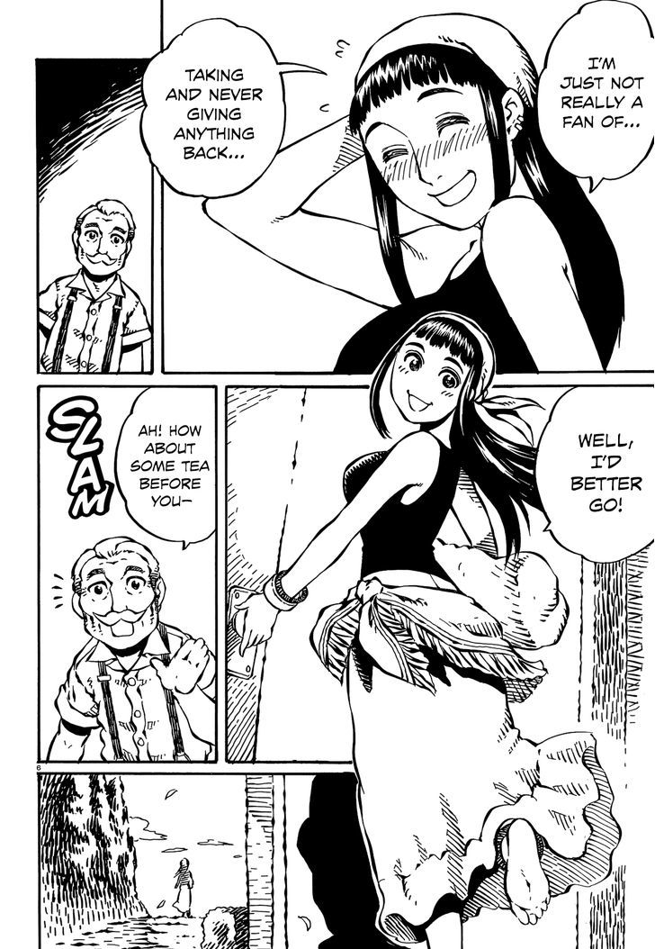 Takitakanosuke no Sanpo Jikan Chapter 17 page 6 - Chapter 17 : Painting of the Sea