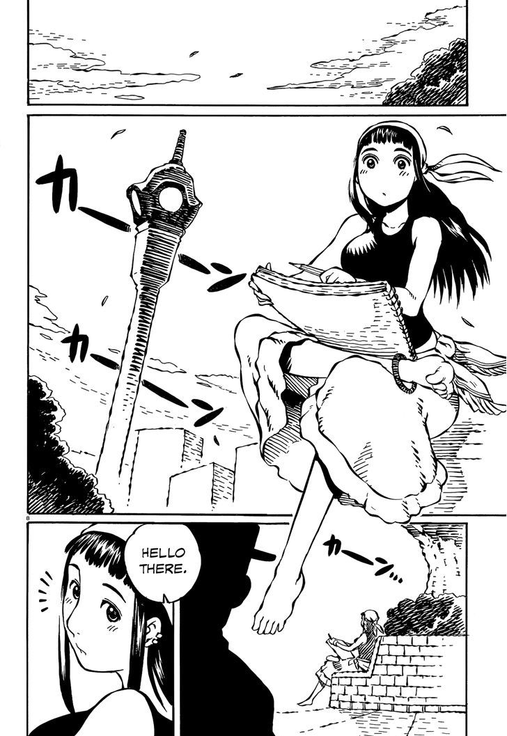 Takitakanosuke no Sanpo Jikan Chapter 17 page 8 - Chapter 17 : Painting of the Sea