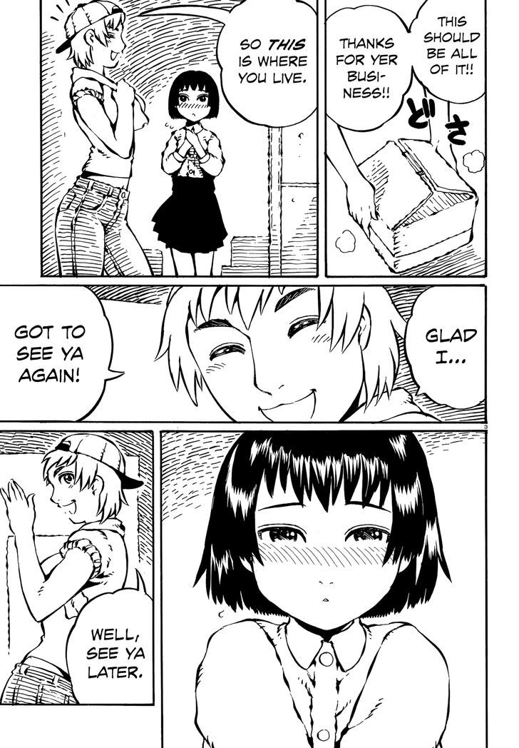 Takitakanosuke no Sanpo Jikan Chapter 19 page 3 - Chapter 19 : Cat's Thank-You