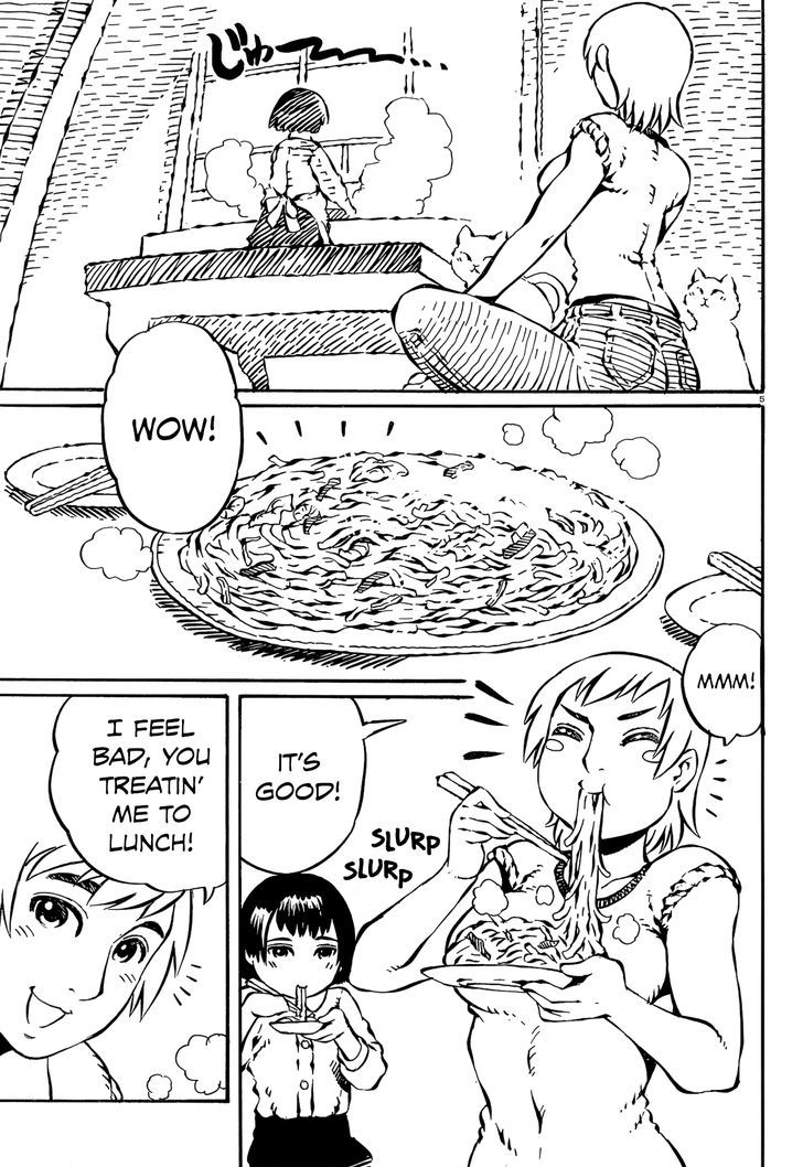 Takitakanosuke no Sanpo Jikan Chapter 19 page 5 - Chapter 19 : Cat's Thank-You