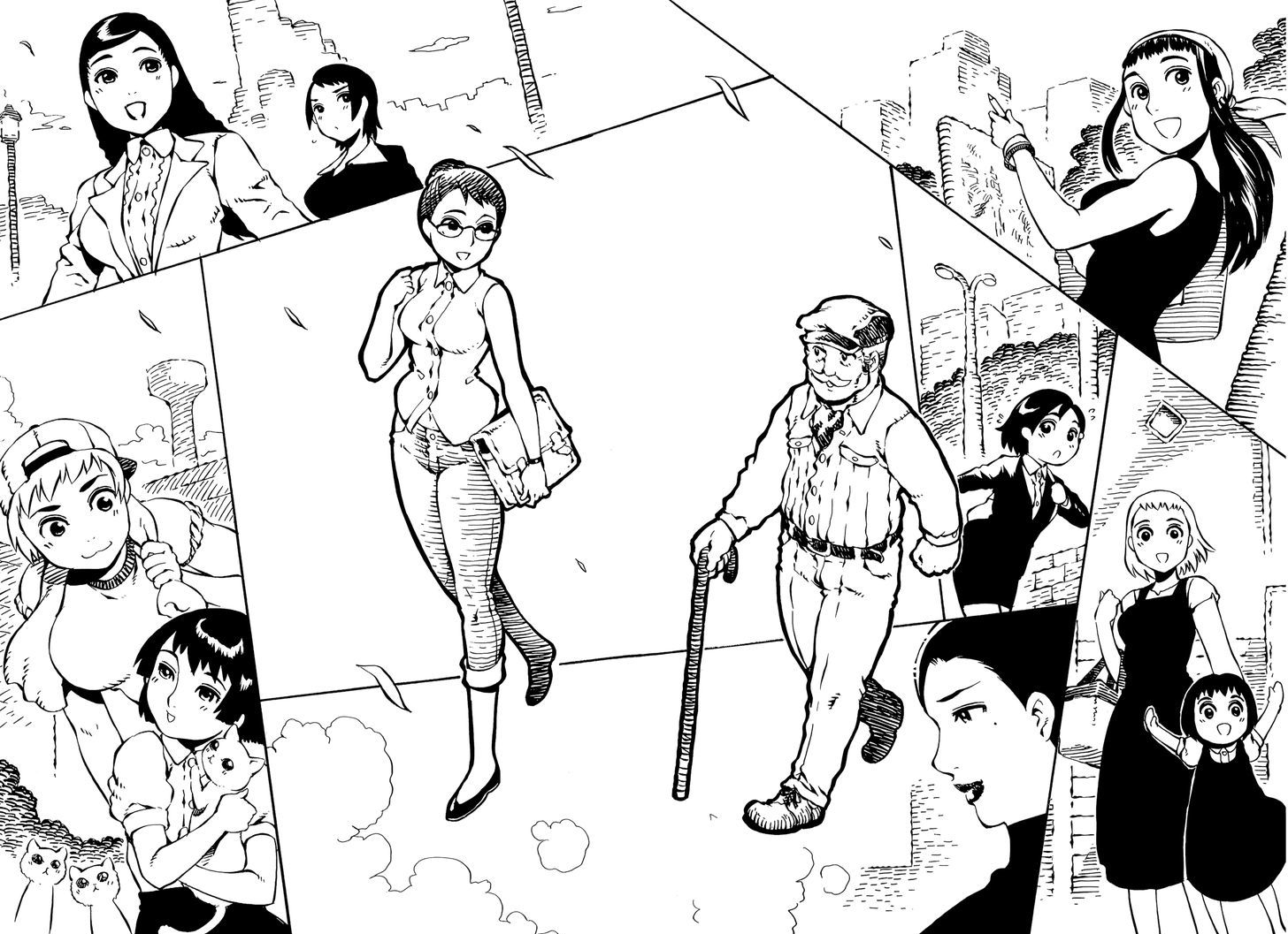 Takitakanosuke no Sanpo Jikan Chapter 21 page 8 - Chapter 21 : Taki Takanosuke's Walking Time [END]