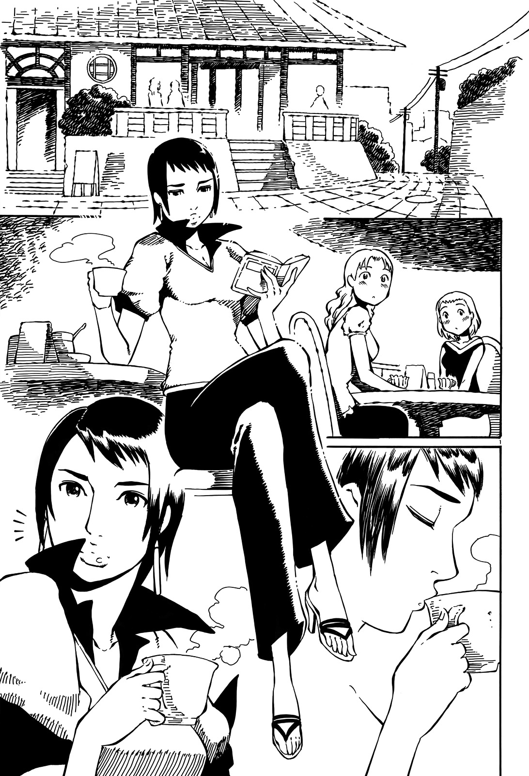Takitakanosuke no Sanpo Jikan Chapter 5 page 1 - Chapter 5 : Question