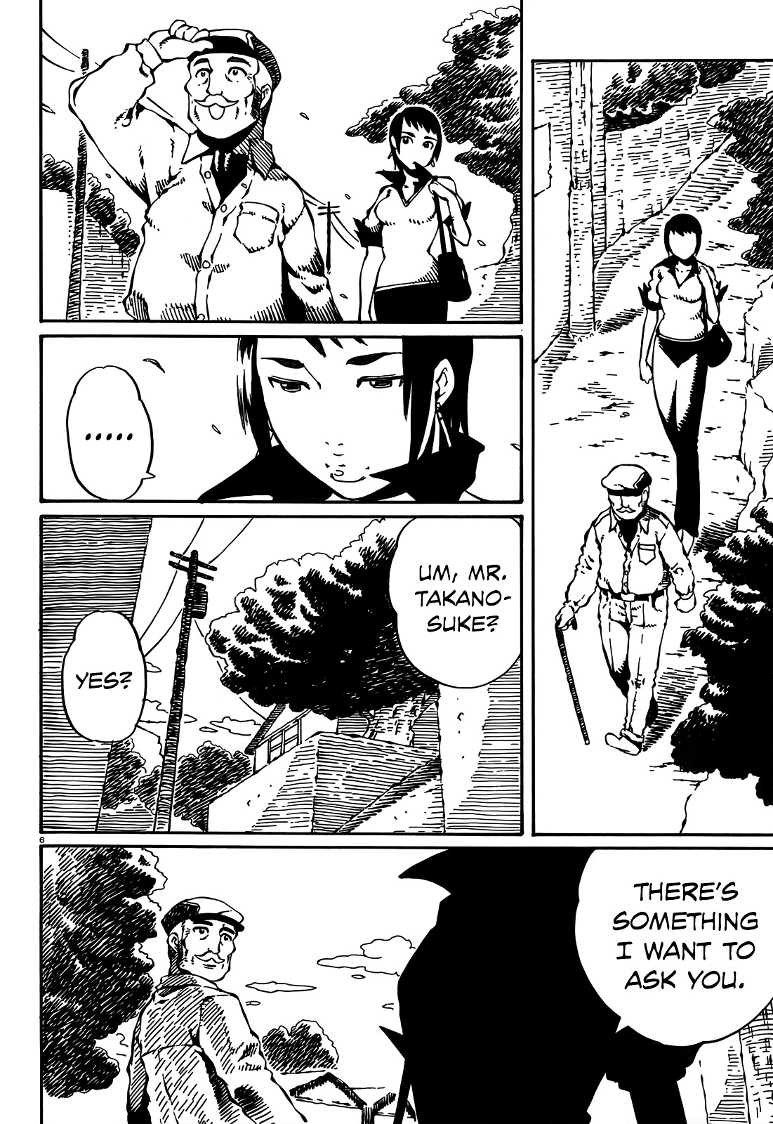 Takitakanosuke no Sanpo Jikan Chapter 5 page 6 - Chapter 5 : Question