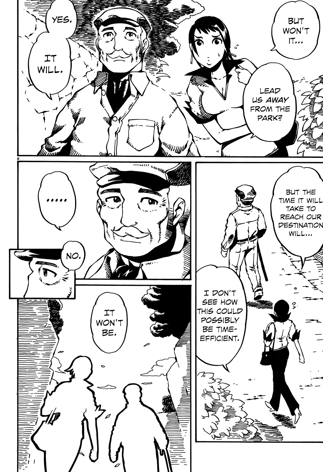 Takitakanosuke no Sanpo Jikan Chapter 5 page 8 - Chapter 5 : Question