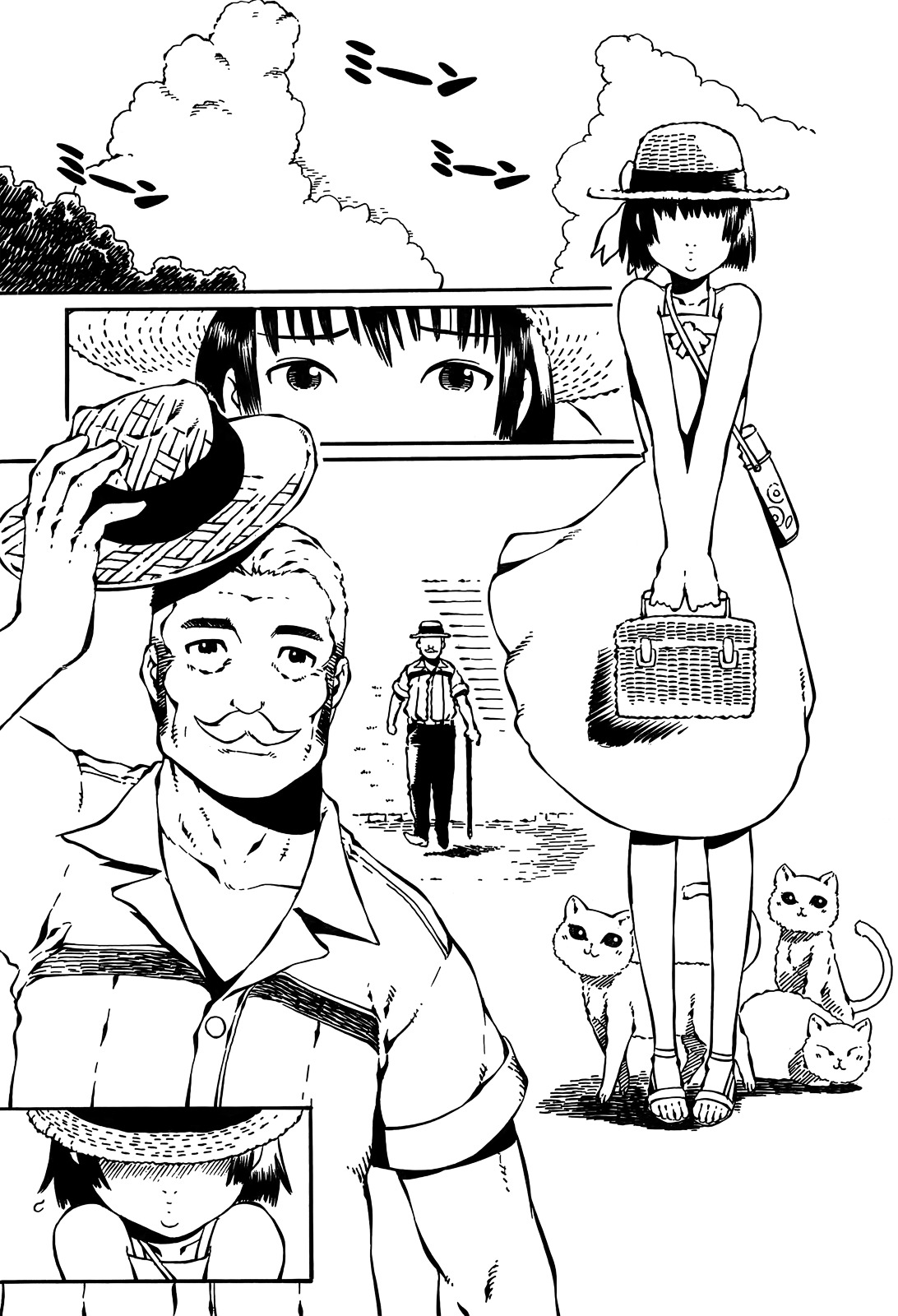 Takitakanosuke no Sanpo Jikan Chapter 6 page 1 - Chapter 6 : Cat on a Walk