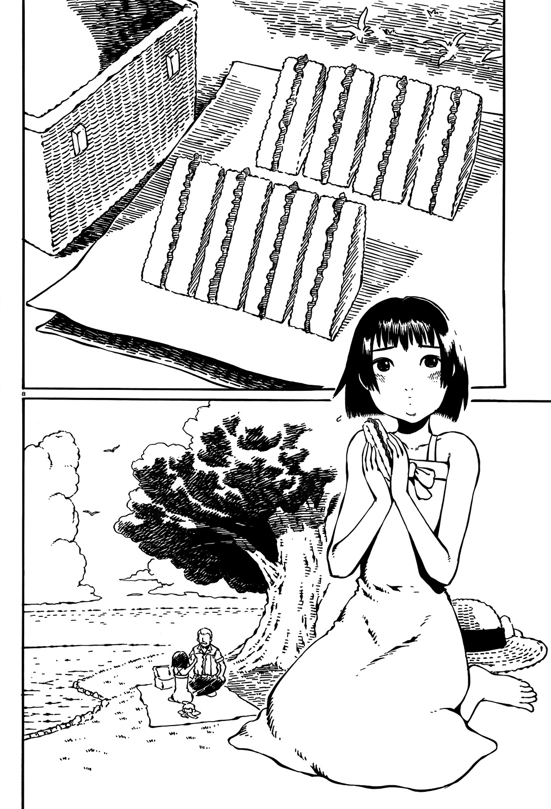 Takitakanosuke no Sanpo Jikan Chapter 6 page 8 - Chapter 6 : Cat on a Walk