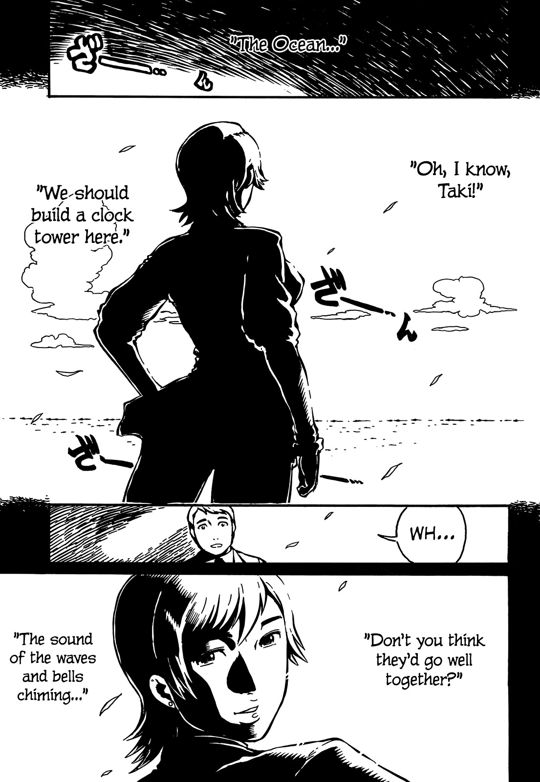 Takitakanosuke no Sanpo Jikan Chapter 7 page 1 - Chapter 7 : Town and Clock Tower