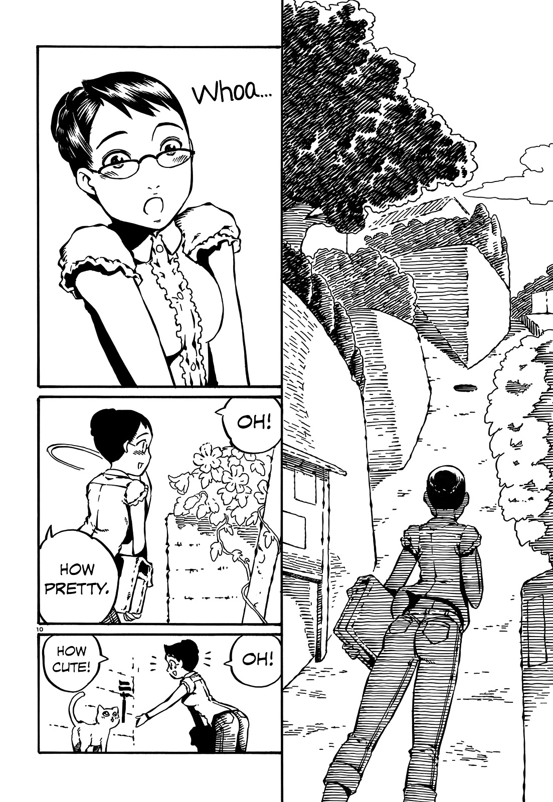Takitakanosuke no Sanpo Jikan Chapter 7 page 10 - Chapter 7 : Town and Clock Tower