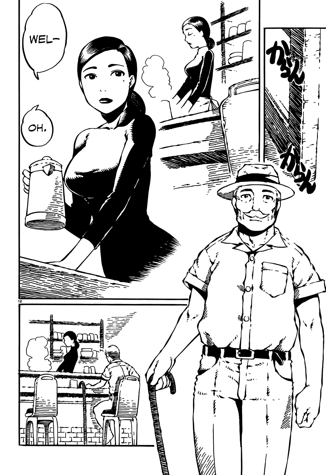 Takitakanosuke no Sanpo Jikan Chapter 7 page 12 - Chapter 7 : Town and Clock Tower