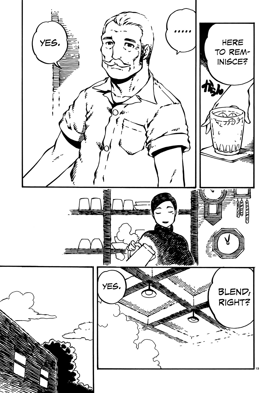 Takitakanosuke no Sanpo Jikan Chapter 7 page 13 - Chapter 7 : Town and Clock Tower