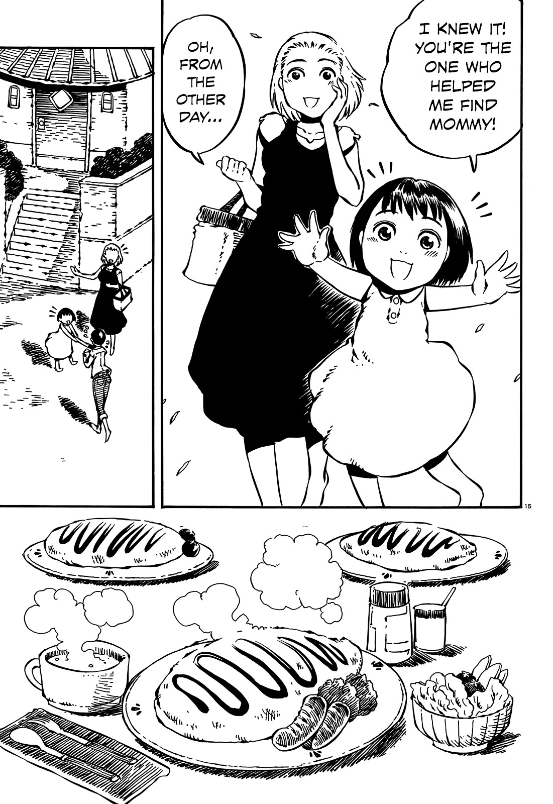 Takitakanosuke no Sanpo Jikan Chapter 7 page 15 - Chapter 7 : Town and Clock Tower