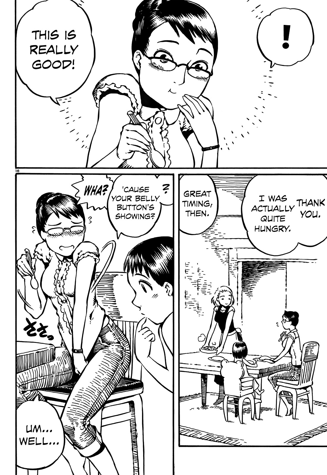 Takitakanosuke no Sanpo Jikan Chapter 7 page 16 - Chapter 7 : Town and Clock Tower