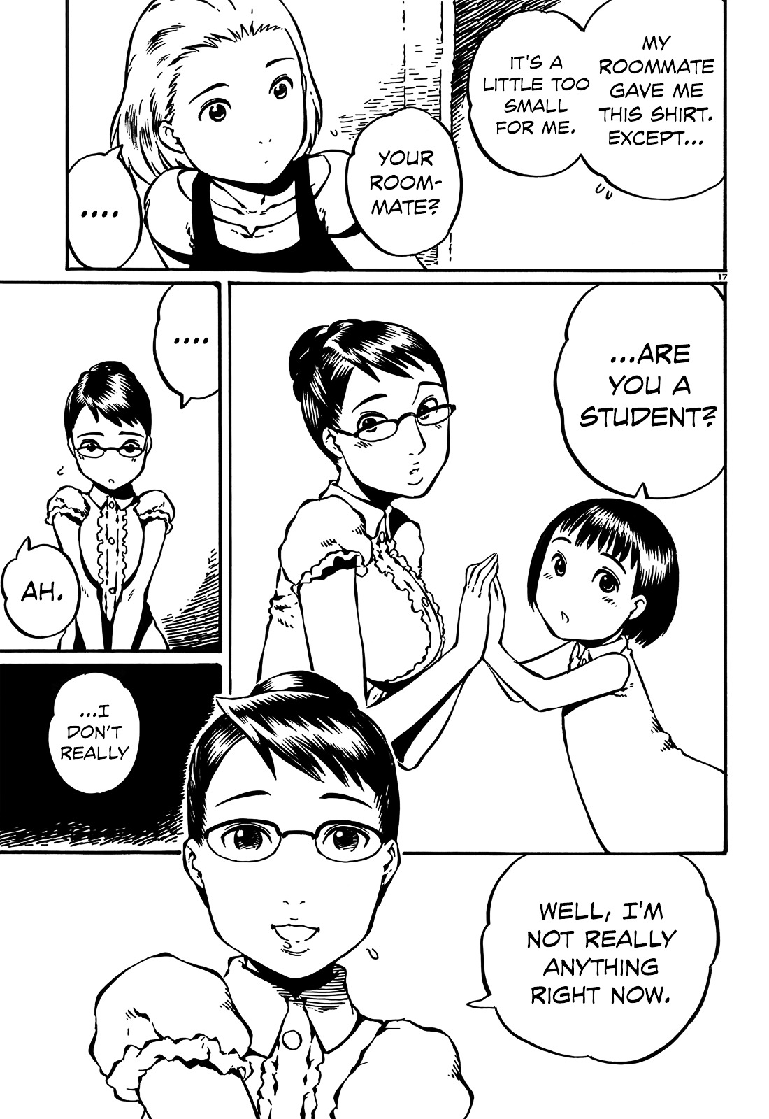 Takitakanosuke no Sanpo Jikan Chapter 7 page 17 - Chapter 7 : Town and Clock Tower