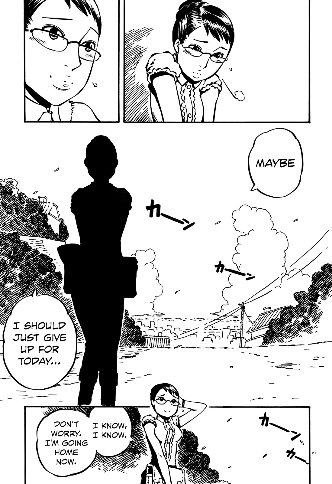 Takitakanosuke no Sanpo Jikan Chapter 7 page 21 - Chapter 7 : Town and Clock Tower