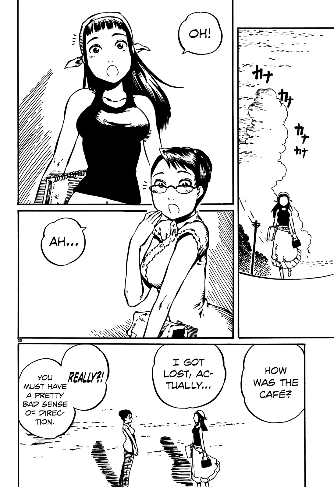 Takitakanosuke no Sanpo Jikan Chapter 7 page 22 - Chapter 7 : Town and Clock Tower