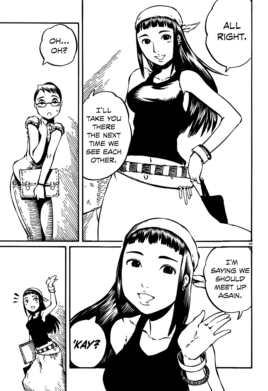 Takitakanosuke no Sanpo Jikan Chapter 7 page 23 - Chapter 7 : Town and Clock Tower