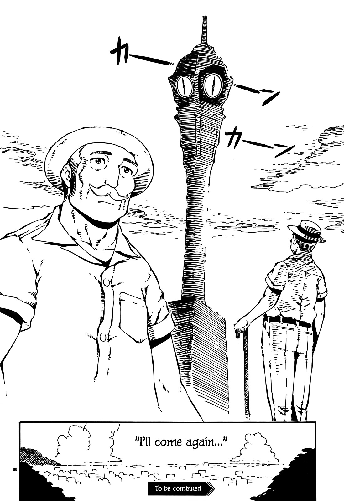 Takitakanosuke no Sanpo Jikan Chapter 7 page 26 - Chapter 7 : Town and Clock Tower