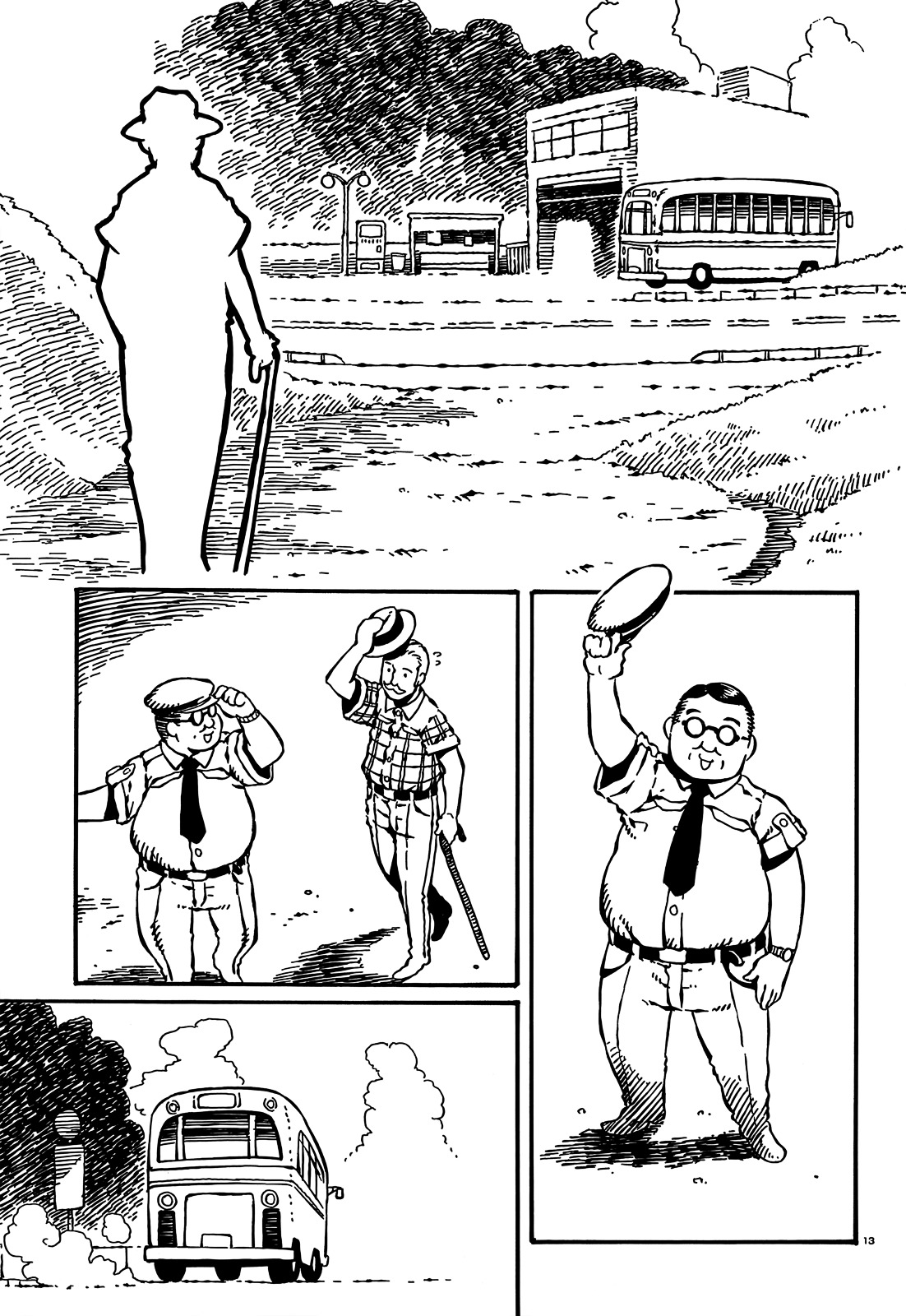 Takitakanosuke no Sanpo Jikan Chapter 8 page 12 - Chapter 8 : A Bus and a Walk