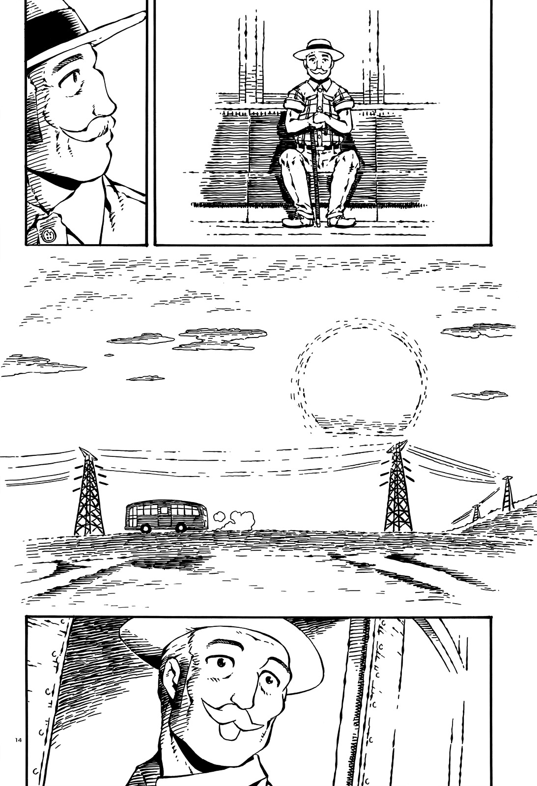 Takitakanosuke no Sanpo Jikan Chapter 8 page 13 - Chapter 8 : A Bus and a Walk
