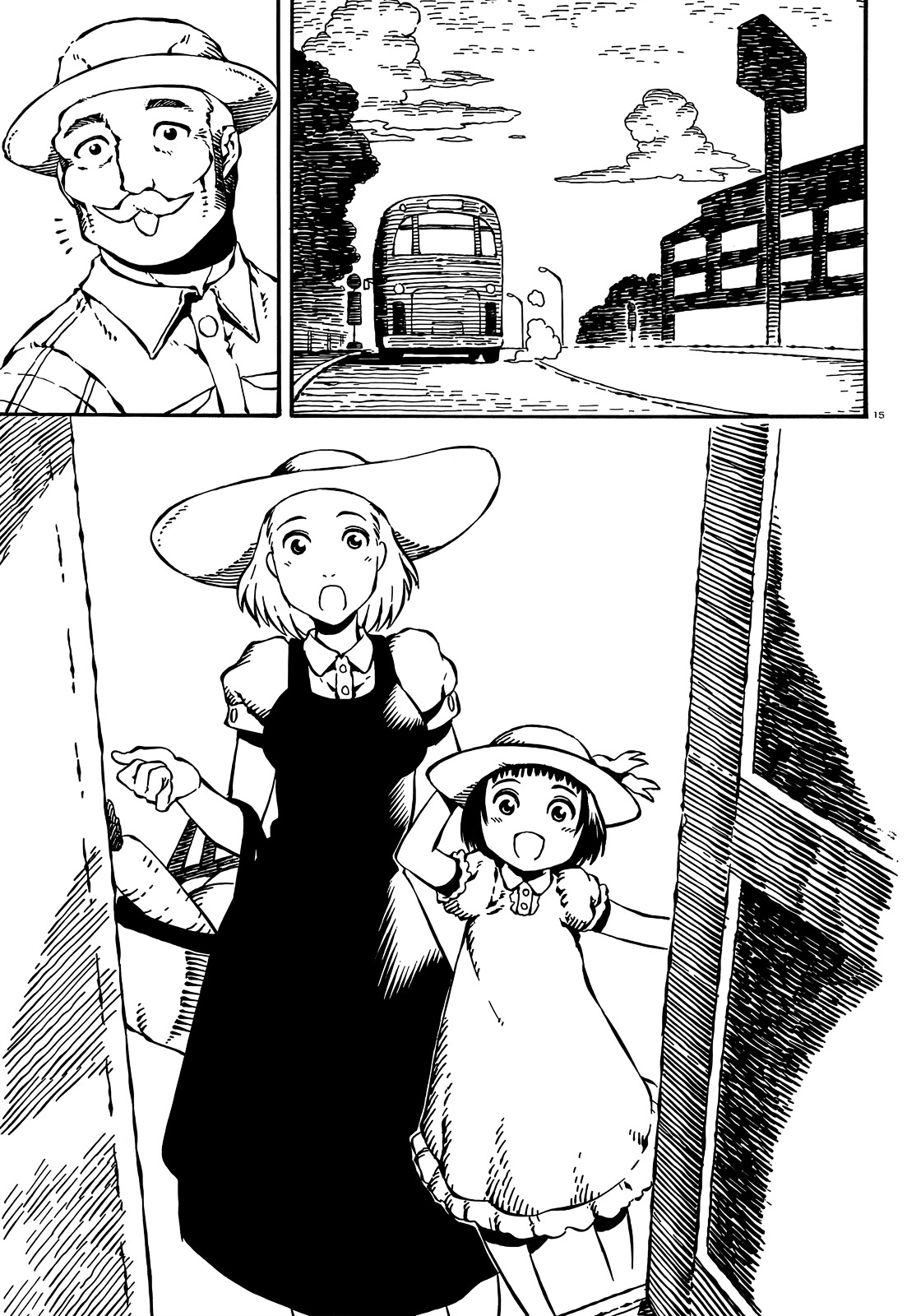 Takitakanosuke no Sanpo Jikan Chapter 8 page 14 - Chapter 8 : A Bus and a Walk