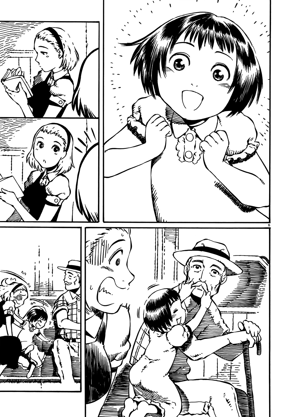 Takitakanosuke no Sanpo Jikan Chapter 8 page 5 - Chapter 8 : A Bus and a Walk