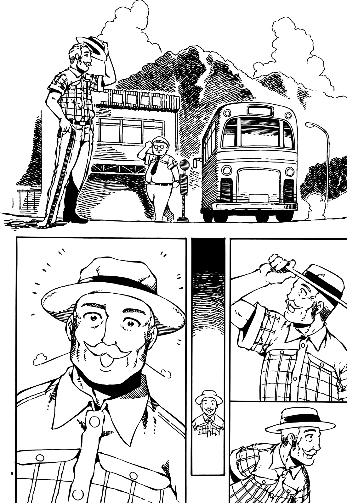 Takitakanosuke no Sanpo Jikan Chapter 8 page 8 - Chapter 8 : A Bus and a Walk