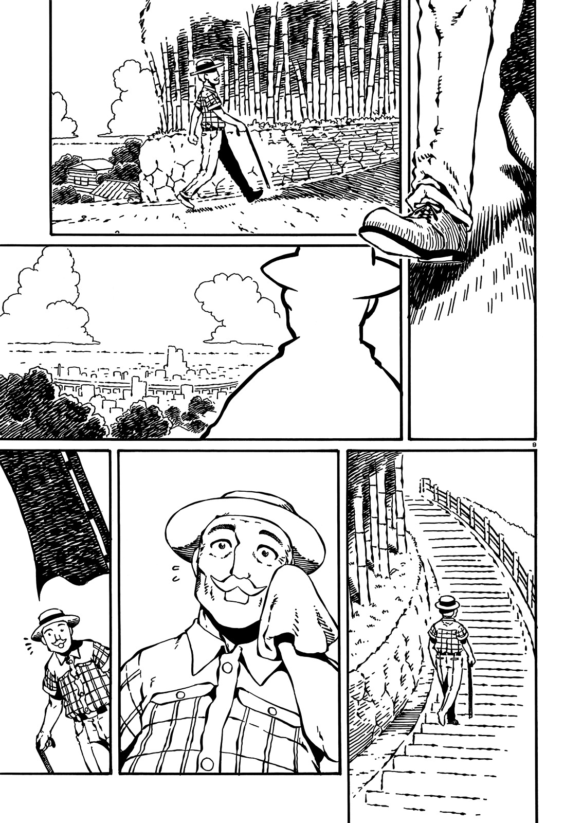 Takitakanosuke no Sanpo Jikan Chapter 8 page 9 - Chapter 8 : A Bus and a Walk