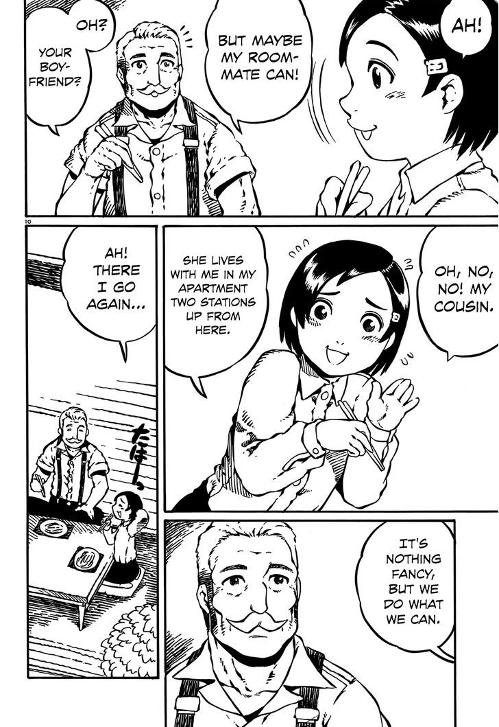 Takitakanosuke no Sanpo Jikan Chapter 9 page 10 - Chapter 9 : Lady from the Office