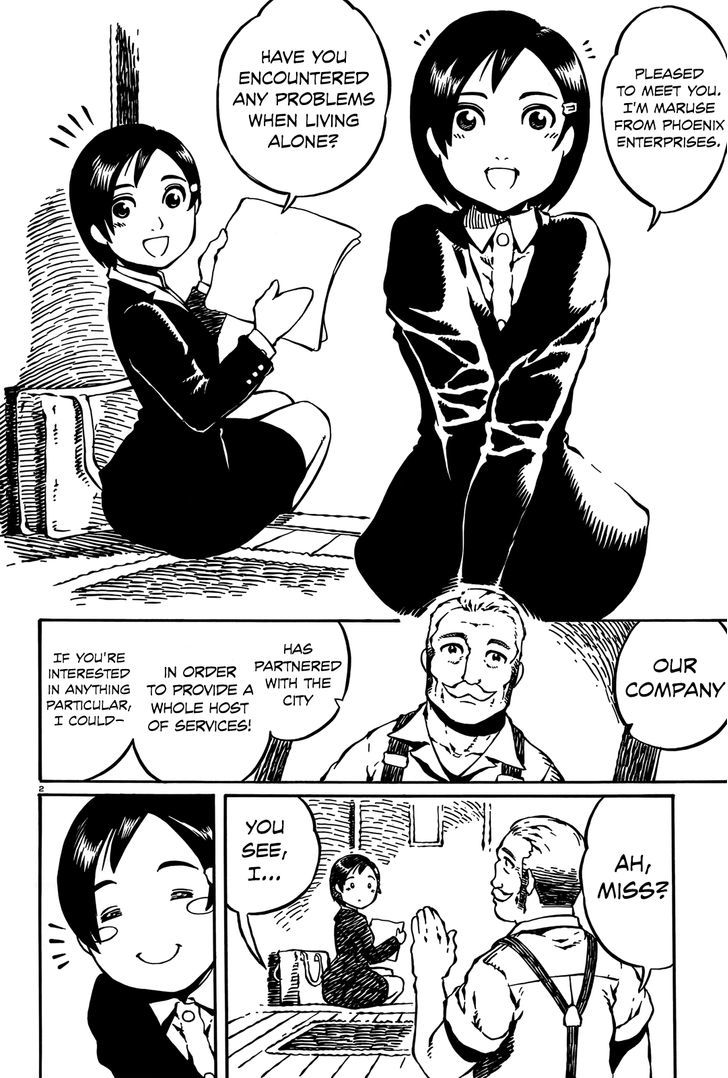 Takitakanosuke no Sanpo Jikan Chapter 9 page 2 - Chapter 9 : Lady from the Office