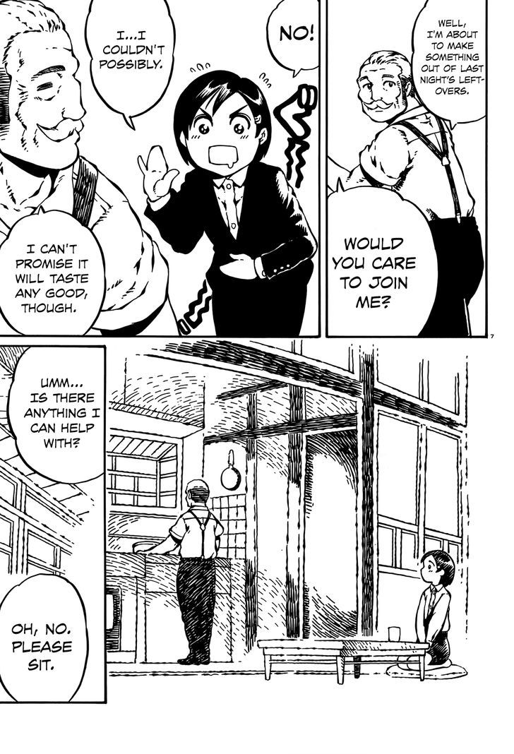 Takitakanosuke no Sanpo Jikan Chapter 9 page 7 - Chapter 9 : Lady from the Office