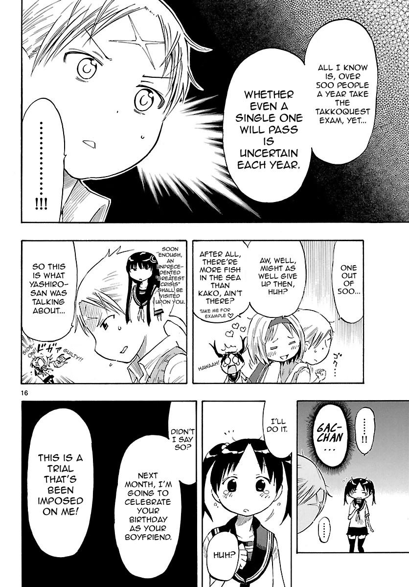 Takkoku!!! Chapter 19 page 16 - Chapter 19: 19th Confession: Three Letters