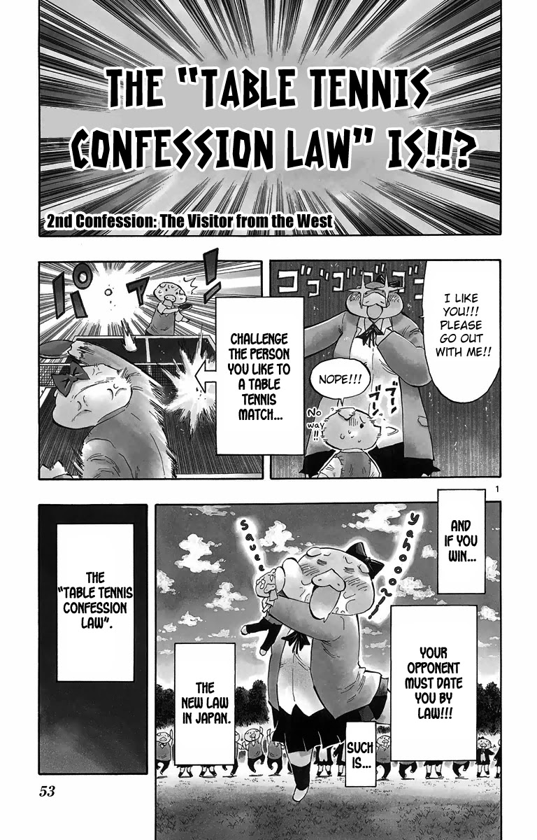 Takkoku!!! Chapter 2 page 1 - Chapter 2: 2nd Confession: The Visitor From the West