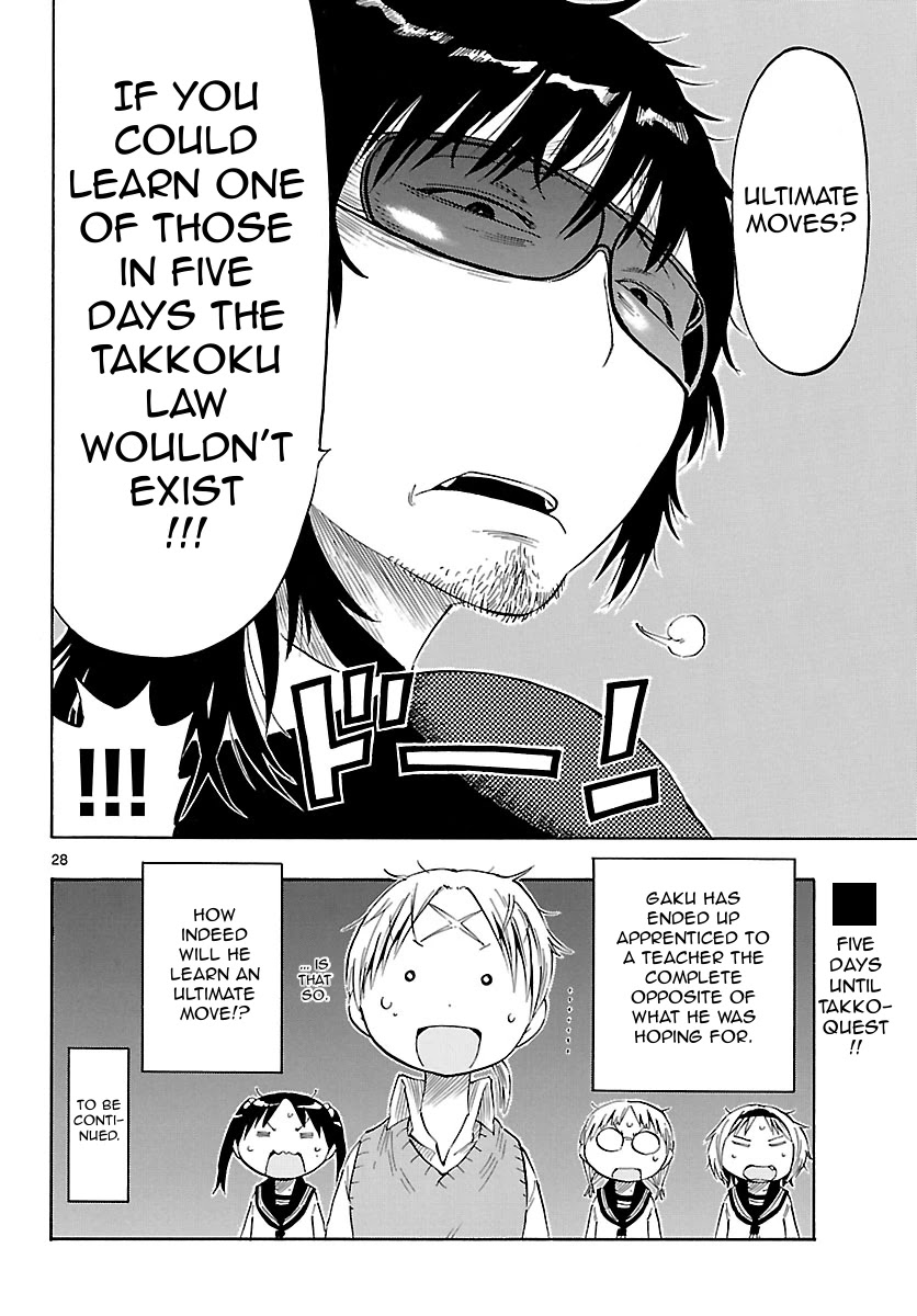 Takkoku!!! Chapter 20 page 28 - Chapter 20: 20th Confession: The Underground Man