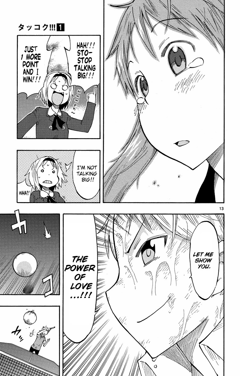 Takkoku!!! Chapter 3 page 13 - Chapter 3: 3rd Confession: Power of Love