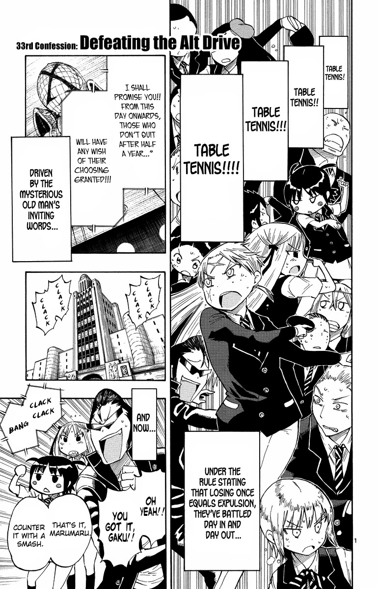 Takkoku!!! Chapter 33 page 1 - Chapter 33: 33rd Confession: Defeating the Alt Drive