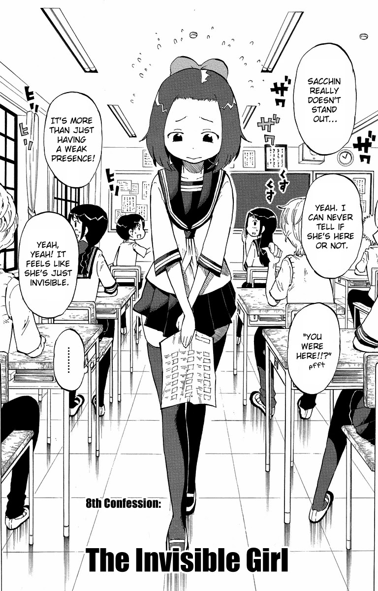 Takkoku!!! Chapter 8 page 7 - Chapter 8: 8th Confession: The Invisible Girl