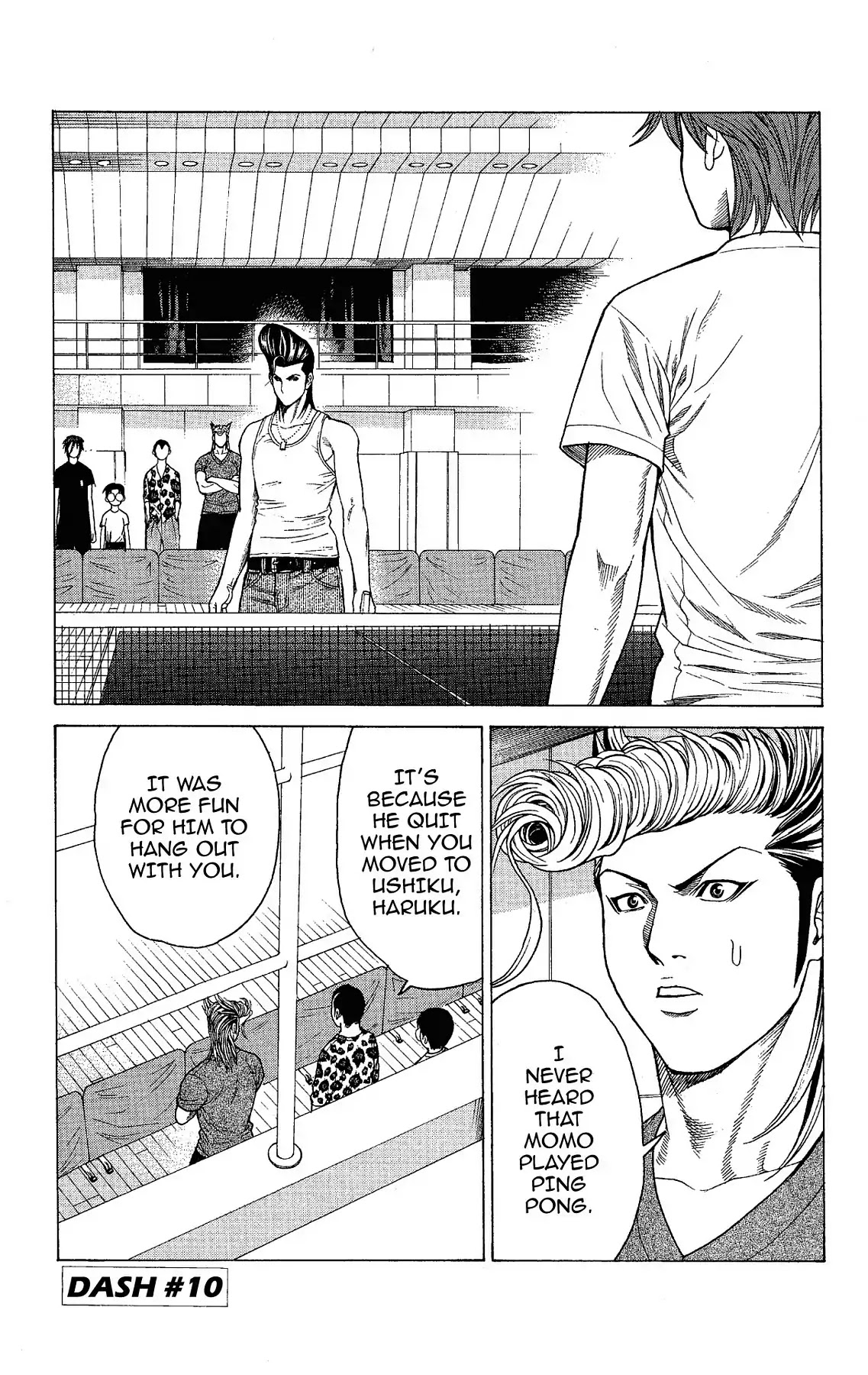 Takkyuu Dash!! Chapter 10 page 1 - Chapter 10: VOL.3 DASH #10: IBARAKI VS CHIBA 3 - LIKE A DEMON