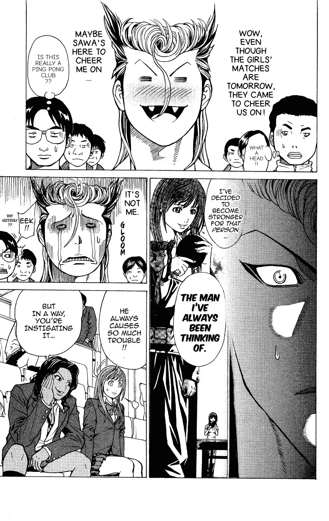 Takkyuu Dash!! Chapter 14 page 10 - Chapter 14: VOL.4 DASH #14: BATTLE OF THE NEW PLAYERS BEGINS