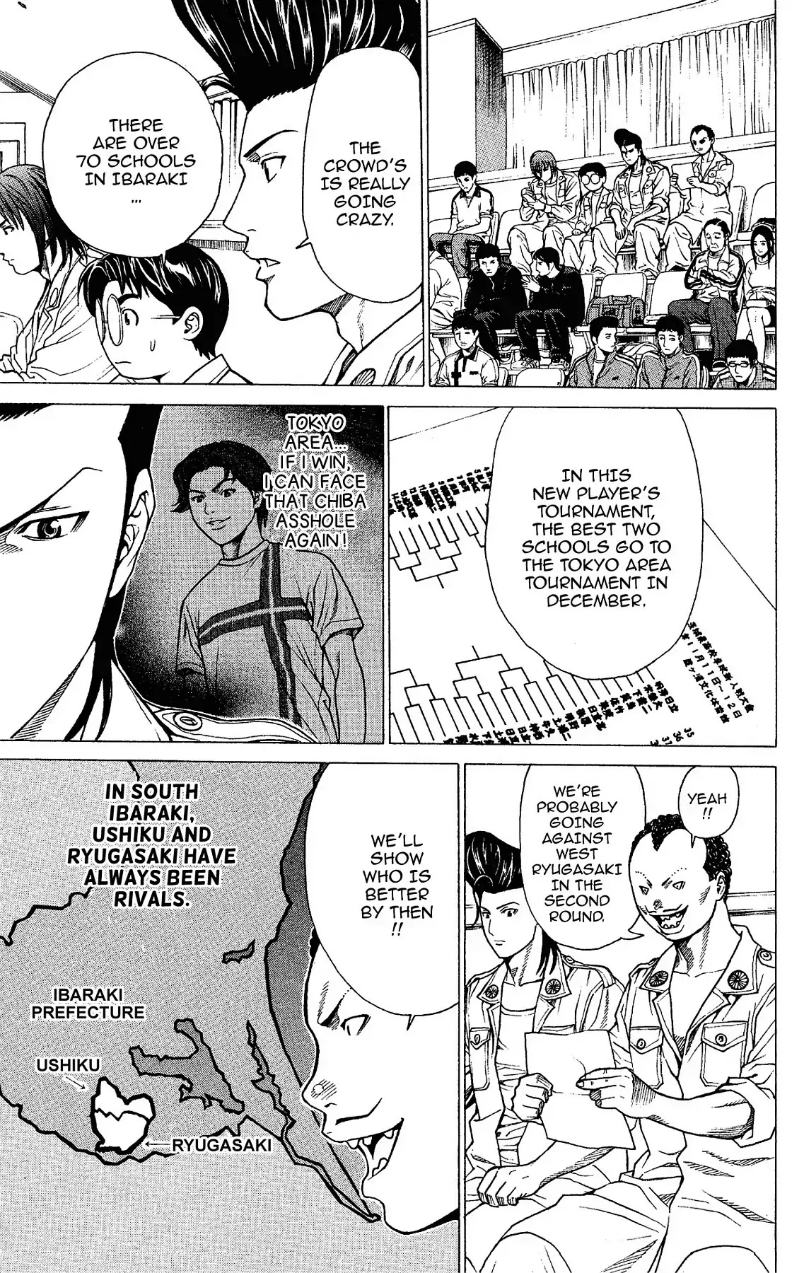 Takkyuu Dash!! Chapter 14 page 14 - Chapter 14: VOL.4 DASH #14: BATTLE OF THE NEW PLAYERS BEGINS