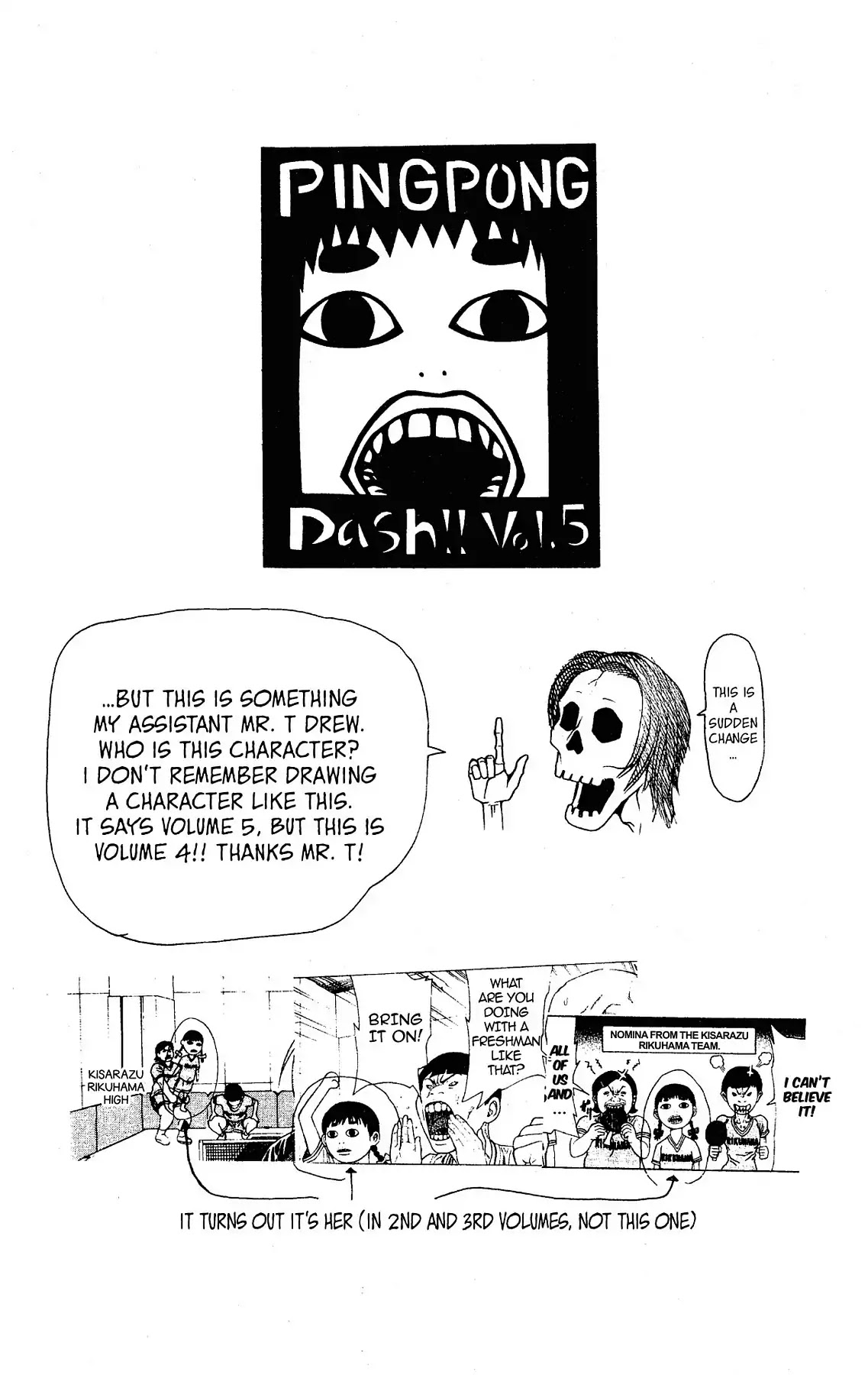 Takkyuu Dash!! Chapter 14 page 45 - Chapter 14: VOL.4 DASH #14: BATTLE OF THE NEW PLAYERS BEGINS