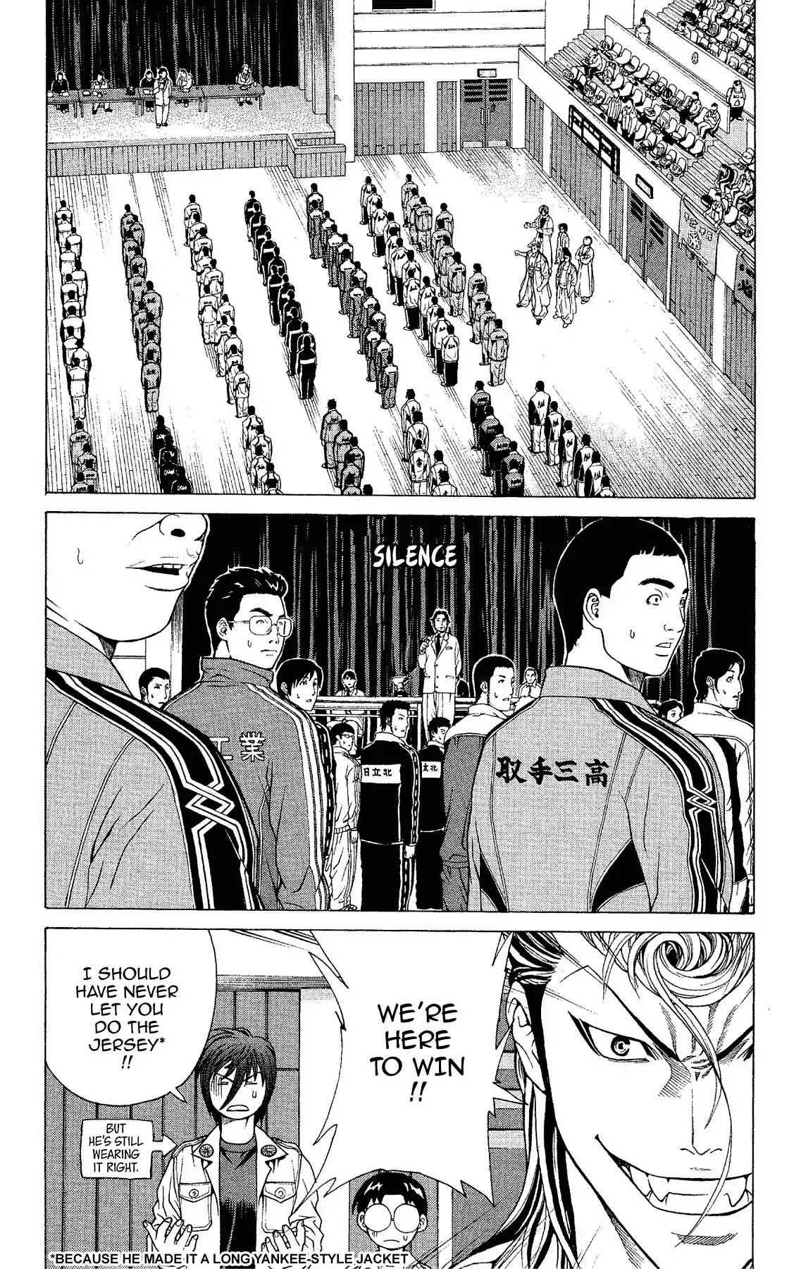 Takkyuu Dash!! Chapter 14 page 7 - Chapter 14: VOL.4 DASH #14: BATTLE OF THE NEW PLAYERS BEGINS