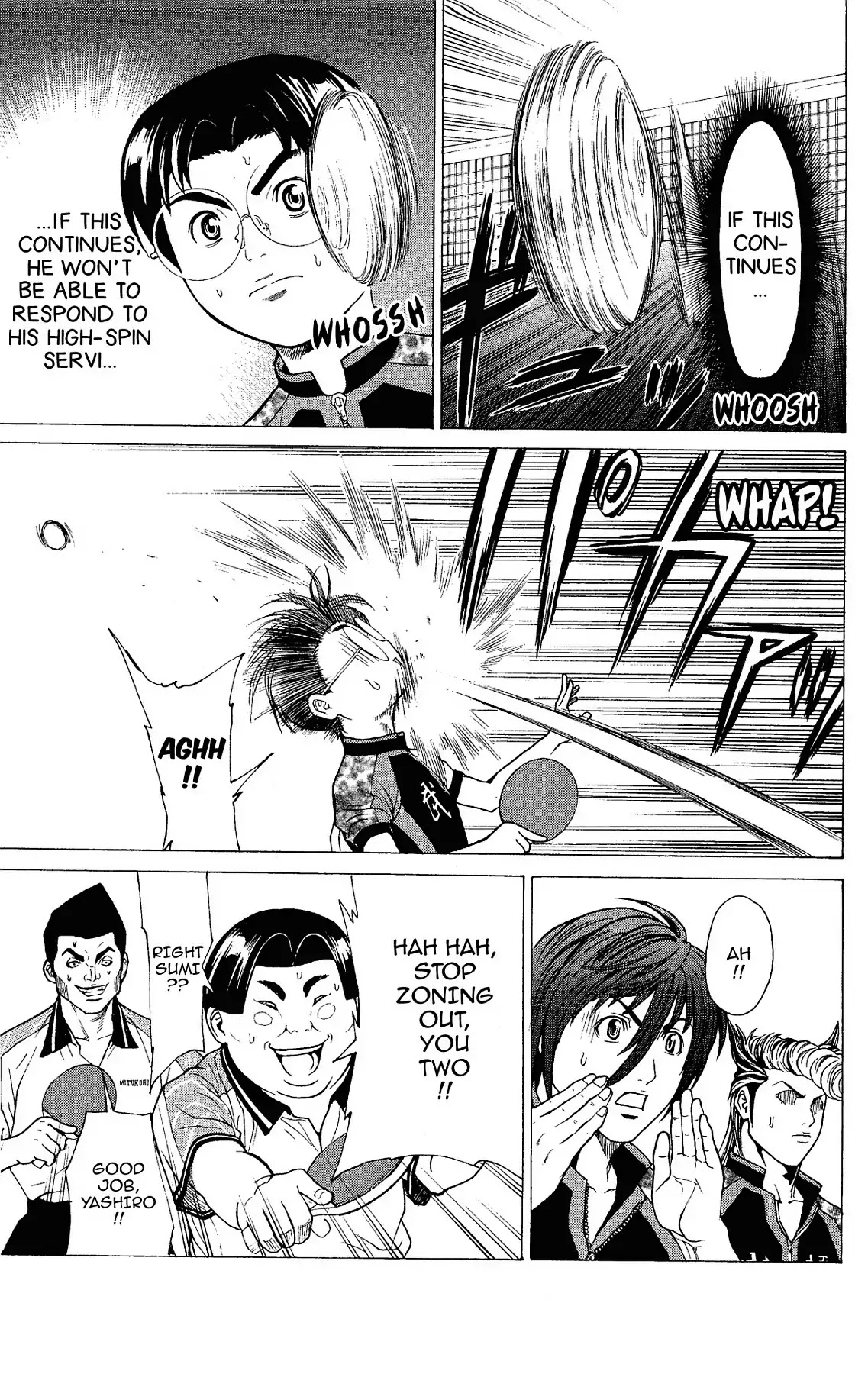 Takkyuu Dash!! Chapter 16 page 10 - Chapter 16: VOL.4 DASH #16: THE SHOW BEGINS