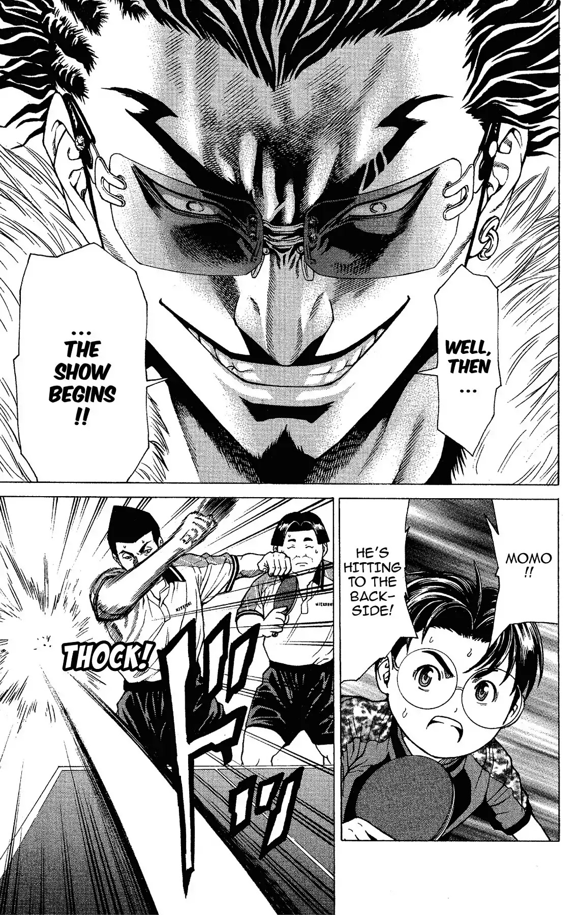 Takkyuu Dash!! Chapter 16 page 8 - Chapter 16: VOL.4 DASH #16: THE SHOW BEGINS