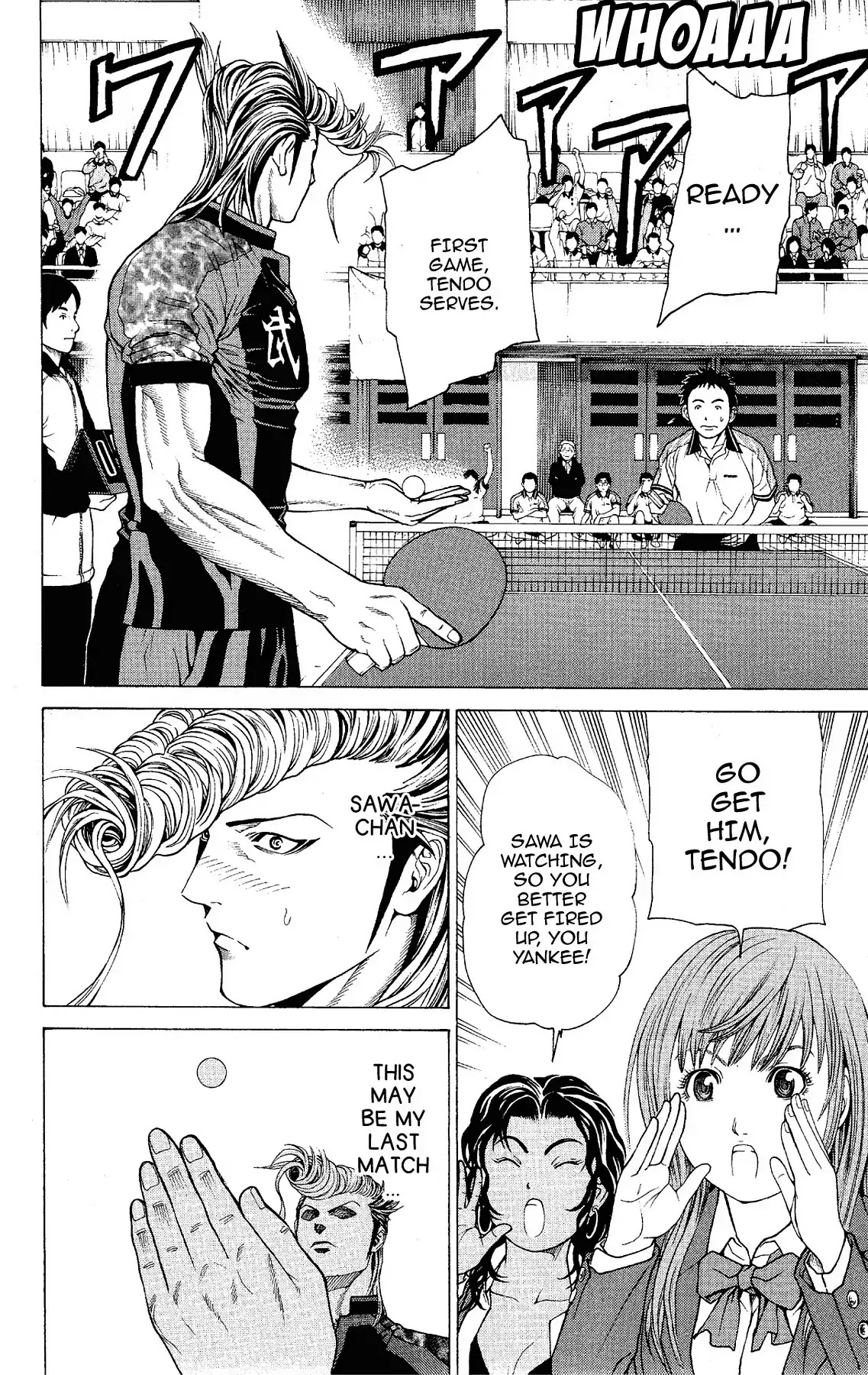 Takkyuu Dash!! Chapter 17 page 8 - Chapter 17: VOL.5 DASH #17: HARUKU ATTACKS