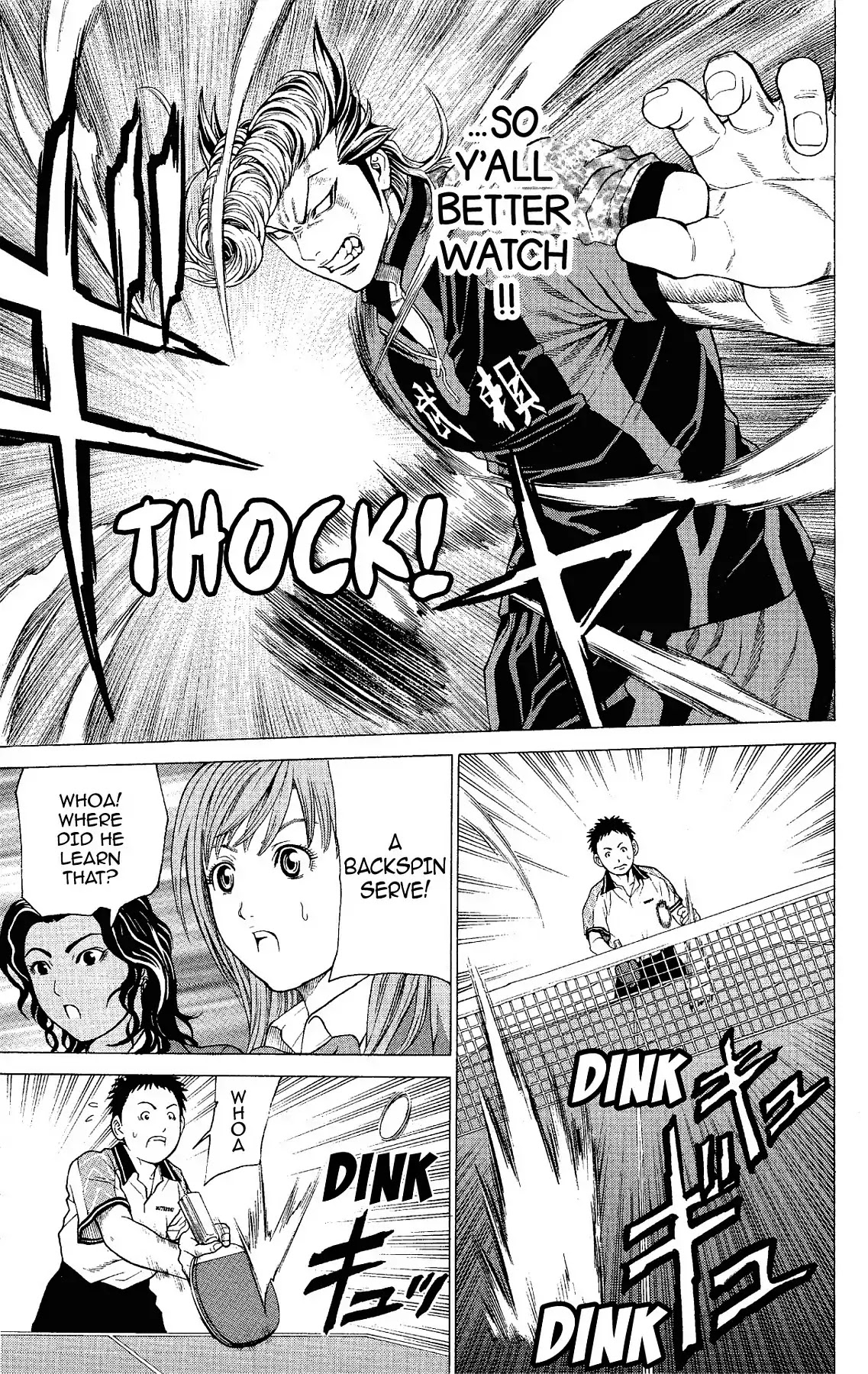 Takkyuu Dash!! Chapter 17 page 9 - Chapter 17: VOL.5 DASH #17: HARUKU ATTACKS