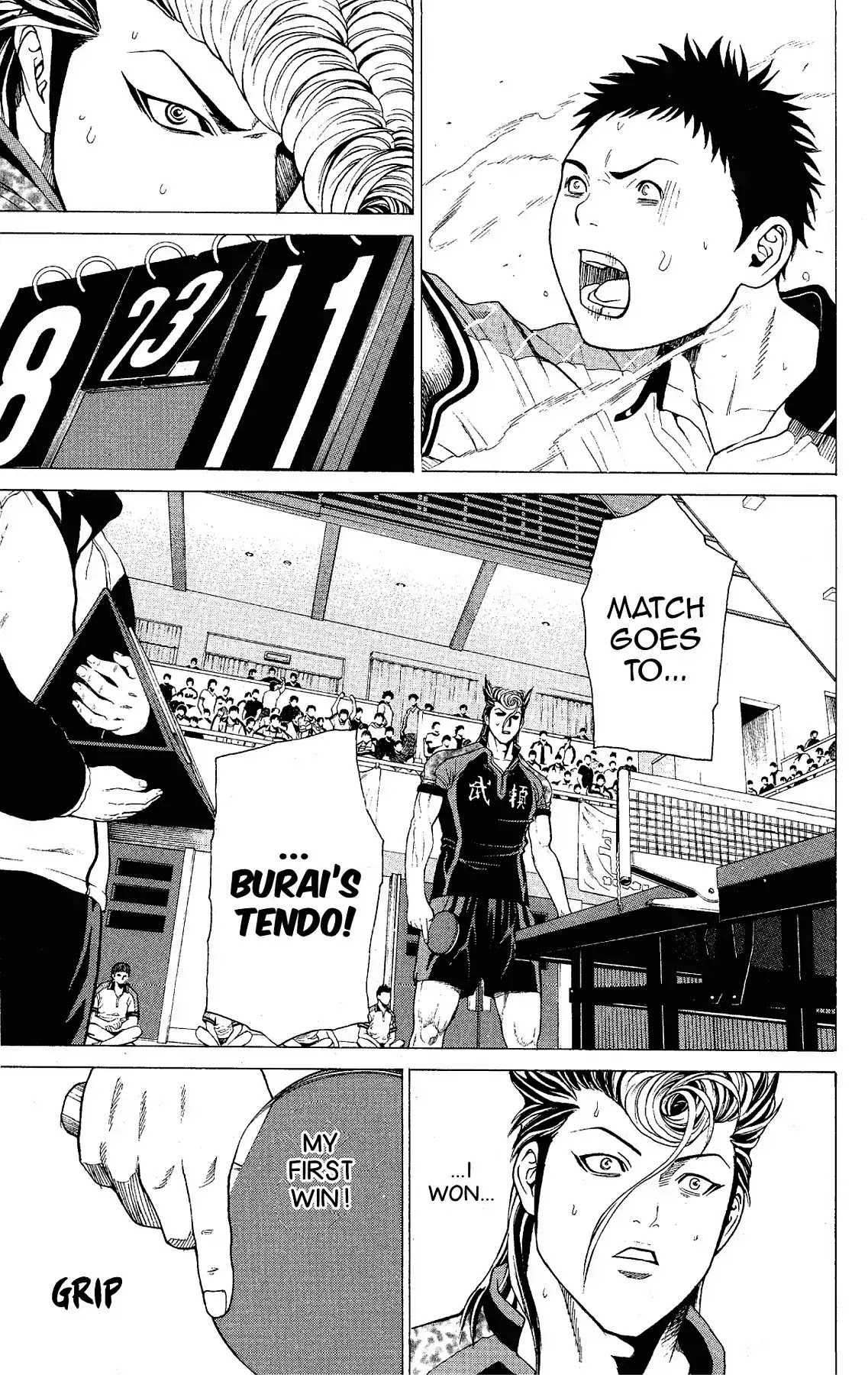Takkyuu Dash!! Chapter 18 page 14 - Chapter 18: VOL.5 DASH #18: FIRST WIN