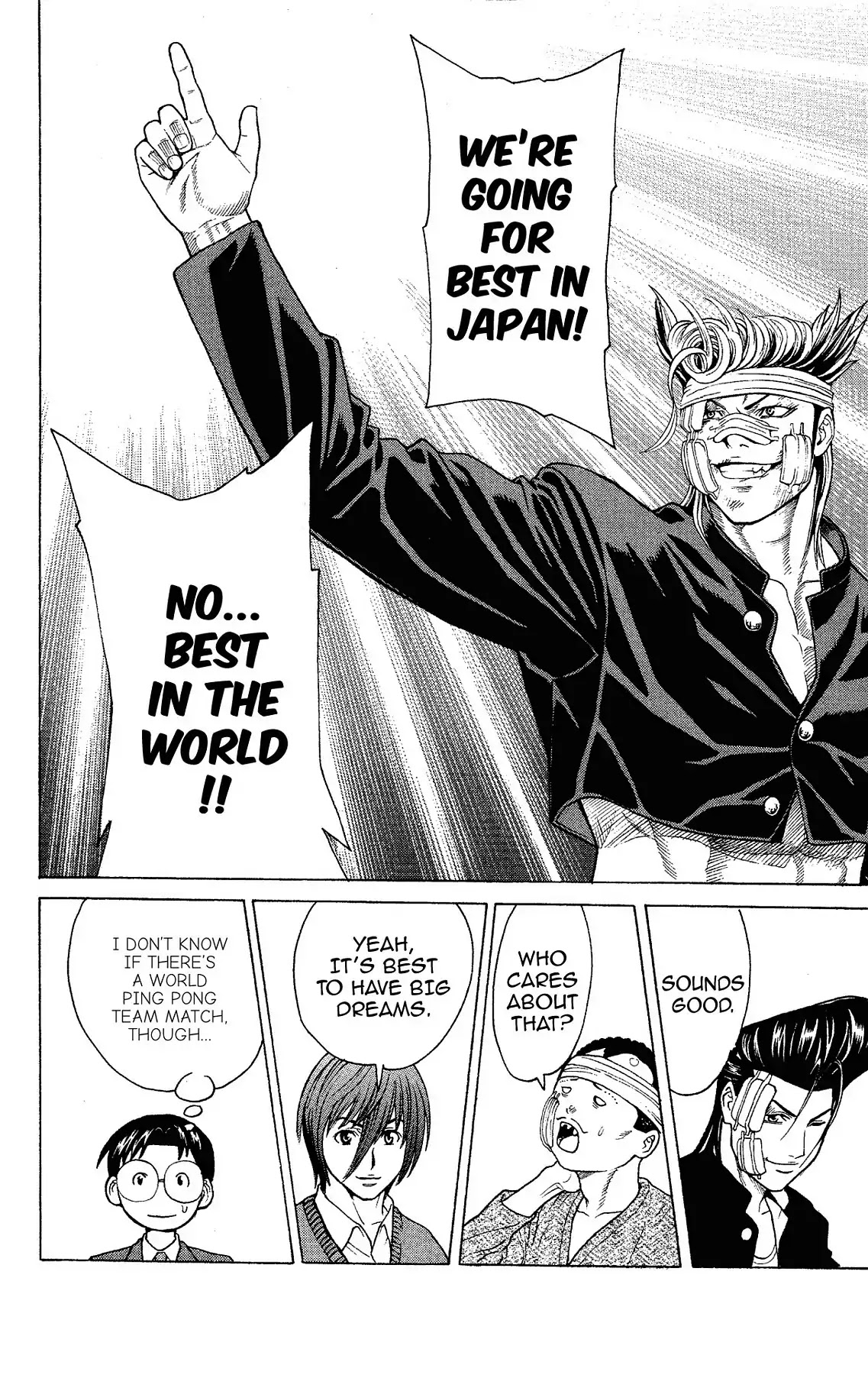 Takkyuu Dash!! Chapter 20 page 28 - Chapter 20: VOL.5 DASH #20: DREAMS ARE FIRST IN THIS WORLD